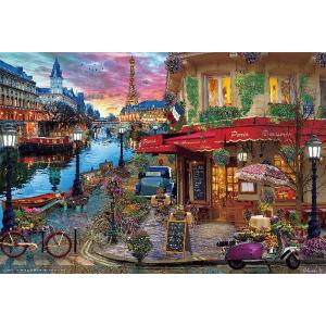 【日本製】ビバリー 500スモール ジグソーパズル 花彩るパリの街角（26×38cm）500S-003｜3c-online