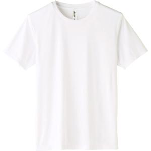 [グリマー] 半袖 3.5オンス インターロック ドライ Tシャツ [クルーネック] 00350-AIT メンズ ホワイト L (日本サイズL相の商品画像
