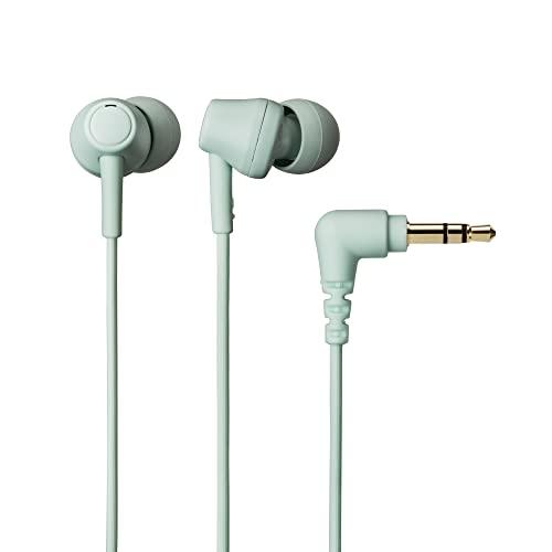 Audio Technica イヤホン ATH-CK350X カナル型 有線 グリーン 再生プラスチ...