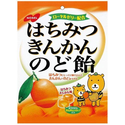 ノーベル はちみつきんかんのど飴 110g×6個