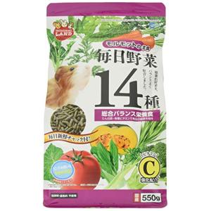 マルカン 毎日野菜14種 モルモット用 550g ML-61｜3c-online