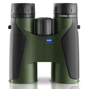 ZEISS 双眼鏡 Terra ED 8x42 ダハプリズム式 8倍 42口径 EDレンズ タフ&軽量 完全防水 グリーン 653535