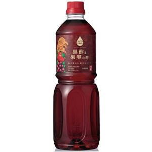 フルーツビネガー黒酢と果実の酢 1L｜3c-online