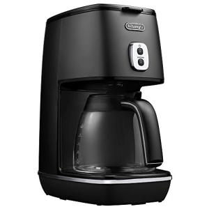 デロンギ(DeLonghi) ?ディスティンタコレクション ドリップコーヒーメーカー アロマモード搭載 ブラック 6杯 ?ICMI011J-BK｜3c-online