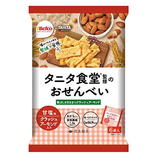 栗山米菓 タニタ食堂監修のおせんべい(アーモンド) 96g×12袋