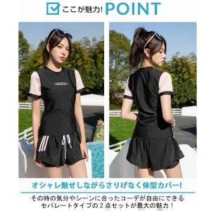 特価販売! 水着 レディース 体型カバー フィ...の詳細画像5