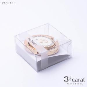 バッグハンガー イニシャル 3carat チャ...の詳細画像3