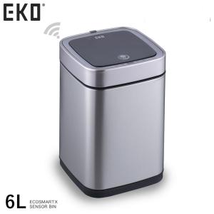 【EKO JAPAN】エコスマートX　充電式センサービン 6L　ゴミ箱｜3chome-market