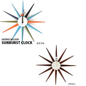 【GEORGE NELSON/ジョージネルソン】SUNBURST CLOCK　壁掛け時計｜3chome-market