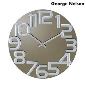 【GEORGE NELSON/ジョージネルソン】ミラー クロック　グレー　掛け時計｜3chome-market