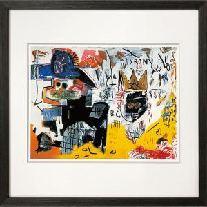 【bicosya/美工社】アートフレーム バスキア Jean-Michel Basquiat Untitled (Tyrany) 1982｜3chome-market