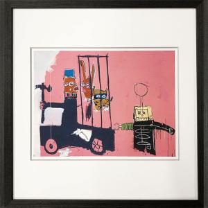 【bicosya/美工社】アートフレーム バスキア Jean-Michel Basquiat Molasses, 1983｜3chome-market