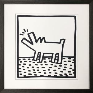 bicosya/美工社】Keith Haring / キース・ヘリング　Untitled, (barking dog)｜3chome-market