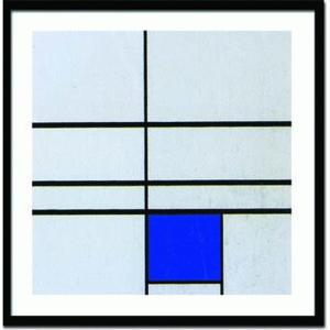 【bicosya/美工社】 Piet Mondrian /ピエト・モンドリアン アートフレーム  Untitled composition with blue 1935｜3chome-market