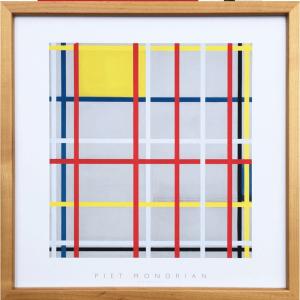 【bicosya/美工社】 Piet Mondrian/ピエトモンドリアン アートフレーム New York City 3の商品画像