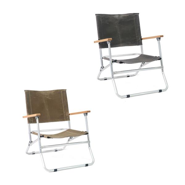 【POSTGENERAL/ポストジェネラル】ワックスドキャンバス ローバーチェア タイプロー