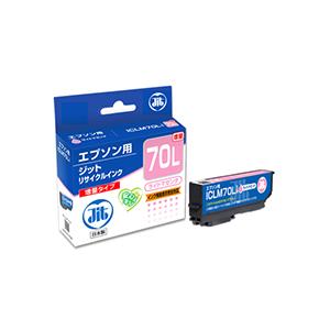 JIT EPSON ICLM70L / さくらんぼ 増量 対応 リサイクルインク 単品　JIT-E70LML｜3colors-shop