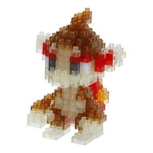 NBPM_087 ナノブロック ポケットモンスター ヒコザル ブリリアントシャイニングver.の商品画像