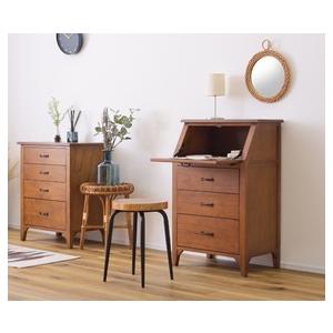 ライティングチェスト デスク インテリア アンティーク 昭和レトロ インテリア ライティングデスク 木製 象嵌 猫脚 机 チェスト イタリア製