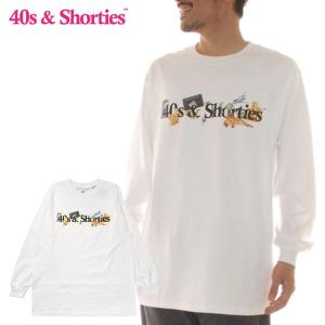 40s & Shorties 長袖 トップス メンズ 大きいサイズ ストリート LUXURY LOGO LS TEE LLLTSFA21｜3direct