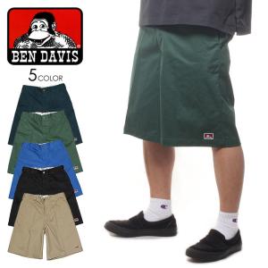 BEN DAVIS ショーツ メンズ ベンデイビス ハーフパンツ アメカジ ストリート スケート BEN'S WIDE SHORTS G2180001｜3direct