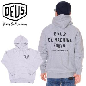 DEUS EX MACHINA デウス パーカー メンズ TOKYO ADDRESS HOODIE｜3direct