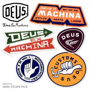 DEUS EX MACHINA デウスエクスマキナ ステッカー MIXED STICKER PACK｜3direct