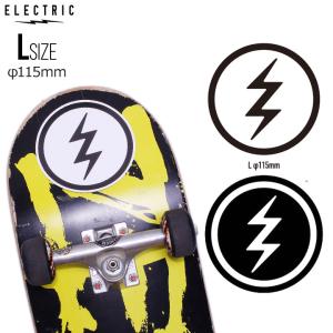 ELECTRIC エレクトリック ステッカー ブランド ロゴ シール ストリート スノーボード サーフ フィッシング ゴルフ VOLT LOGO STICKER L EA02｜3direct