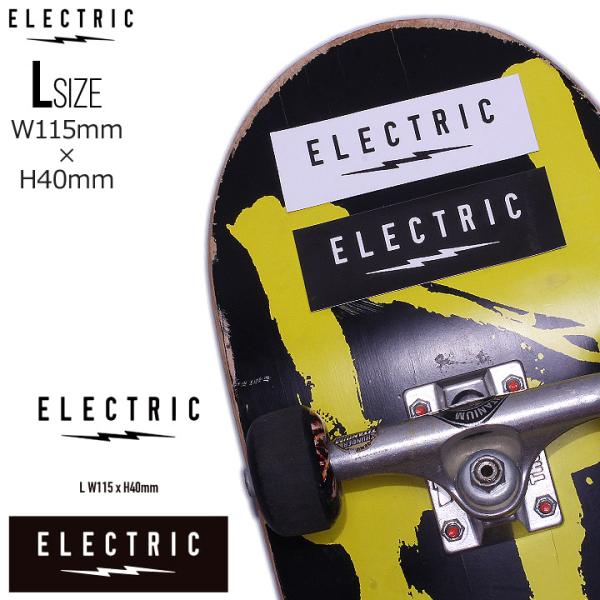 ELECTRIC エレクトリック ステッカー ブランド ロゴ シール スノーボード サーフ フィッシ...