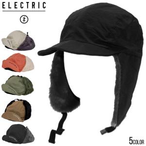 ELECTRIC エレクトリック フライトキャップ 帽子 ストリート スノボー スキー MOTOR BOMBER CAP E24F25｜3direct