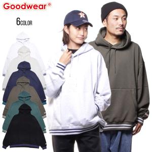 パーカー 無地 goodwear パーカー グッドウェア パーカー ヘビーオンス 厚手 12オンス 12oz USAコットン 2W762212 2W7-62212｜3direct