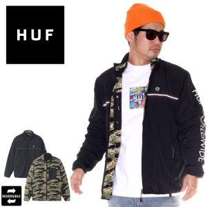 SALE セール HUF ハフ ジャケット メンズ MILTON REV POLAR FLEECE JACKET｜3direct