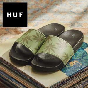 SALE セール シャワーサンダル スライド ベナッシ メンズ 420 マリファナ HUF ハフ 420 PLANTLIFE SLIDES 2021｜3direct