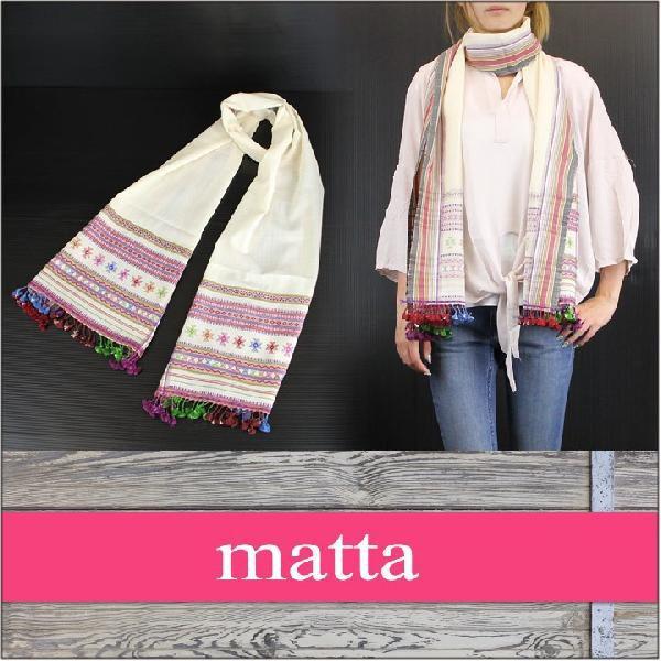 SALE セール MATTA / マッタ レディース スカーフ MEZQUITE