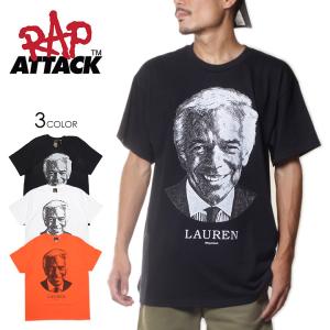 RAP ATTACK Tシャツ メンズ ブランド 半袖 ラップアタック レディース ユニセックス ストリート ヒップホップ LAUREN TEE RAAU22-ST003｜3direct