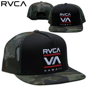RVCA ルーカ キャップ 帽子 メンズ サーフ カジュアル ブランド ISLANDS PATCH TRUCKER BD041-901｜3direct