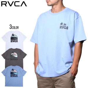 RVCA ルーカ Tシャツ 半袖 メンズ サーフ ストリート ブランド ビッグシルエット SUNDOWNER SS BD041-270｜3direct