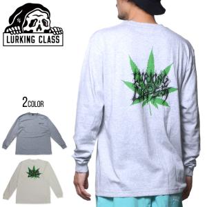 LURKING CLASS ロンT メンズ 長袖 Tシャツ ロゴ イラスト ストリート スケート MORBUD L/S TEE ST23ST06｜3direct