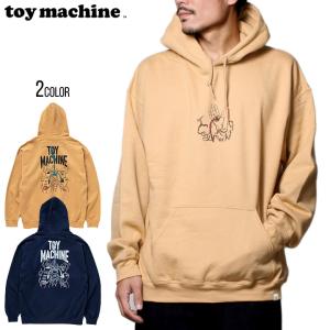 TOY MACHINE パーカー プルオーバーパーカー 長袖 メンズ ストリート ブランド BLOOD HAND SWEAT PARKA TMFDSW22｜3direct