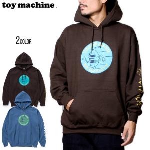 TOY MACHINE パーカー プルオーバーパーカー 長袖 メンズ ストリート ブランド TRADE MARK SWEAT PARKA TMFDSW23｜3direct