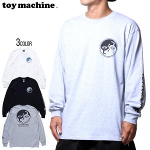 トイマシーン TOY MACHINE 長袖 ロングスリーブ メンズ トップス ストリート ブランド YIN & YANG SECT LONG TEE TMFDLT5｜3direct