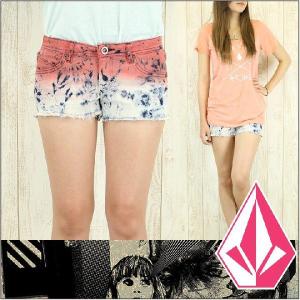 SALE セール VOLCOM ボルコム ショートパンツ HIGH VOLTAGE SHORT レディース / カラー：SLM / ボトム パンツ｜3direct