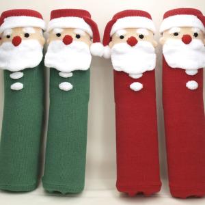 紳士靴下 クリスマス サンタクロース 靴下メンズソックス 25〜27cm 3D