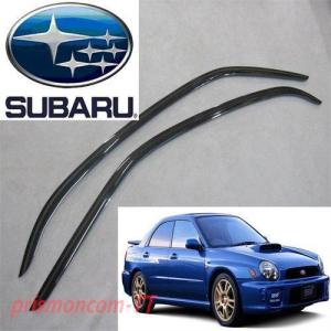 丸目 スバル インプレッサ GD系 サイド ドアバイザー ルーフ WRX STi GDA GD9 GDB GD2 GD3 S204