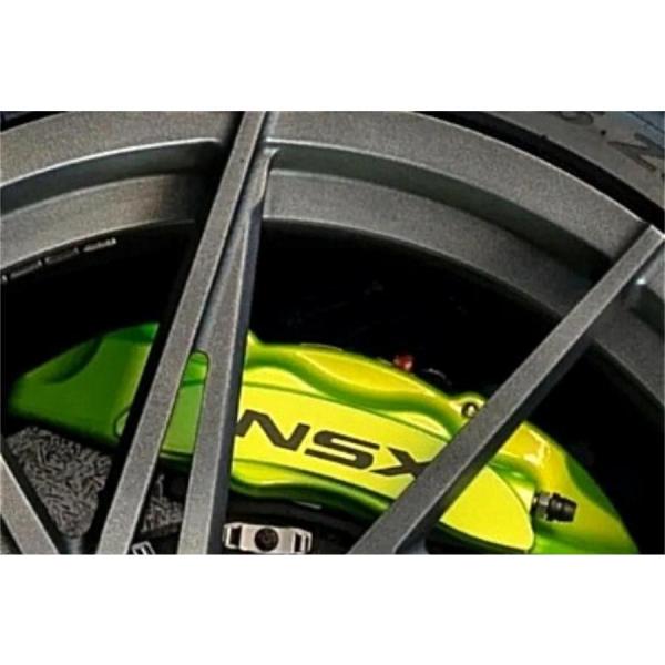 NSX HONDA ブレーキ キャリパー 耐熱 ステッカー カスタム 黒 ドレスアップ エンブレム ...