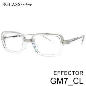 EFFECTOR エフェクター gm7_cl 50mm カラー 2カラーCL(調光グレイ/シルバー) CLG(調光ブラウン/ゴールド) メンズ メガネ 眼鏡 サングラス おしゃれ フレーム｜3glass