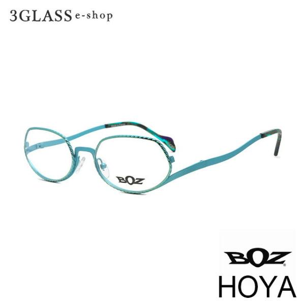 BOZ ボズ HOYA カラー 2045(ライトブルー) 50mm メガネ サングラス 眼鏡 レディ...