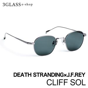 DEATH STRANDING×J.F.REY コラボレーションアイウェア CLIFF SOL 1カラー 1313 49mm ジェイ・エフ・レイ デスストランディング メンズ メガネ サングラス｜3glass
