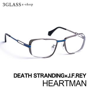 DEATH STRANDING×J.F.REY コラボレーションアイウェア HEARTMAN 1カラー 0020 52mm ジェイ・エフ・レイ デスストランディング メンズ メガネ サングラス｜3glass