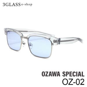OZAWA SPECIAL 小沢スペシャル 2000(クリア×シルバー) 58mm メンズ メガネ サングラス ギフト対応 ozawa special OZ-02｜3glass